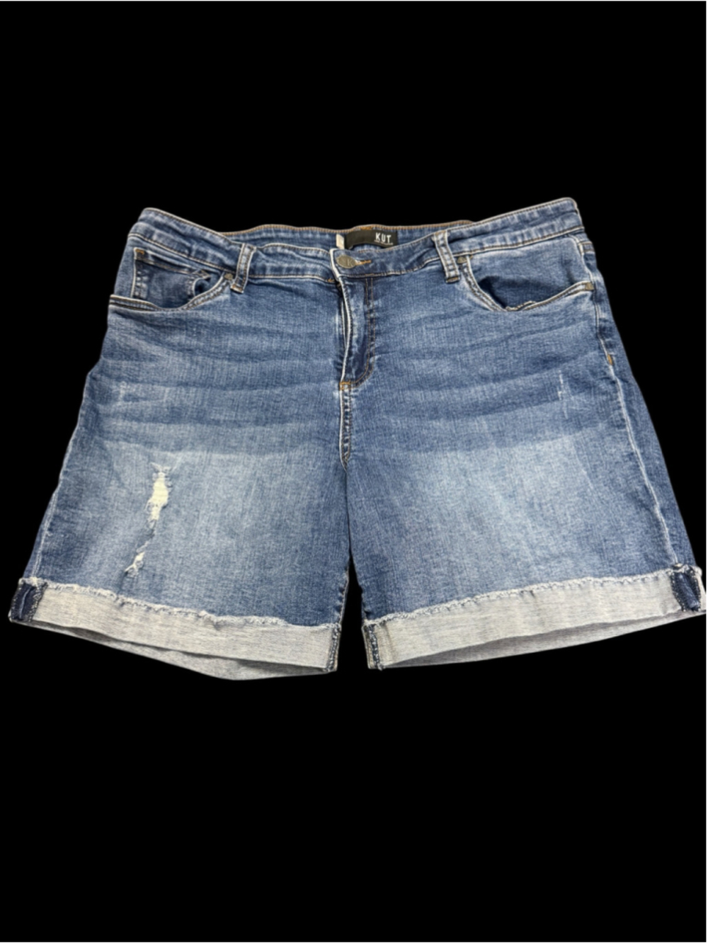 Women's KUT from the Kloth Blue Jean Shorts Size 16